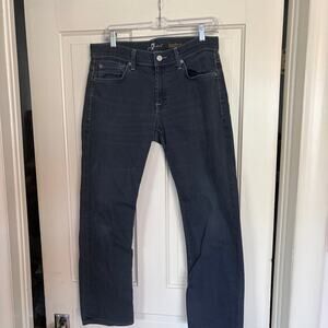 7 For All Mankind Women's Mid-Rise Bootcut Jeans in Black